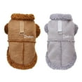 thumbnail image 4 of Dog Clothes Winter Warm Plush Jacket for Small Dogs Cats, 4 of 7