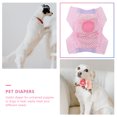 thumbnail image 2 of Shisuyan 12 Pcs Couches Professionnelles pour Chien Couches Jetables pour Chien avec Trou pour la Queue, 2 of 8