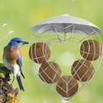 thumbnail image 4 of Outdoor Hanging Bird Feeder Heart-Shaped Washable Bracket, 4 of 9