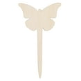 thumbnail image 2 of RXIRUCGD Wooden Sign Creative Gardening Plant Label Can Write Insert Ground 10PCS, 2 of 8