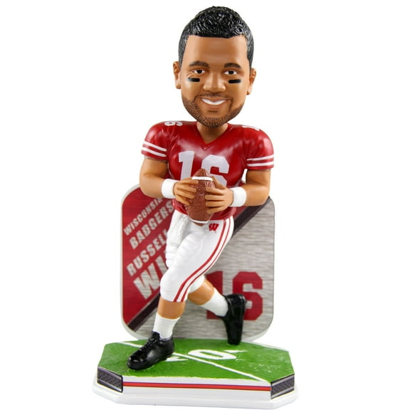 Russell Wilson Wisconsin Badgers Special Edition College Bobblehead NCAA