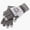 A_ Gray, variant on Women’s Knit Full-Finger Gloves With Snowflake Jacquard Touch Tips for Winter Outdoor Trips Black