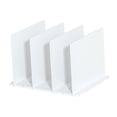 thumbnail image 2 of Divisores de estantes para armarios duraderos, accesorio divisor, separador de estantes para armarios Rejilla blanca 4, 2 of 9