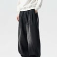thumbnail image 3 of Gfyviroh Baggy Denim Pants for Men Casual Lightweight Big and Tall Trousers Trendy Streetwear Jeans with Pockets, 3 of 8