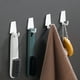 thumbnail image 5 of Gancho adhesivo trapezoidal para puerta de cocina y baño, sin perforaciones, para colgar en la pared, sin dejar rastro, 5 of 5