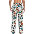 thumbnail image 3 of Xecao Color Balls Men's Straight Lounge Pajama Pants: The Ultimate in Comfortable Sleepwear, 3 of 9
