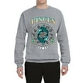 thumbnail image 2 of Wild Bobby Pisce Two Fish Fishes February 18 March 20, Water Sign, Constellations Horoscope Zodiac Birthday Birth Month Stone Gift for Men Women Unisex Crewneck Sweatshirt, 2 of 6