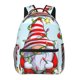 thumbnail image 1 of Disketp Funny Christmas Gnome Mochila Estampada para Hombre y Mujer – Mochila Ligera Clásica con Múltiples Bolsillos para Universidad, Trabajo y Viajes-One Size, 1 of 5