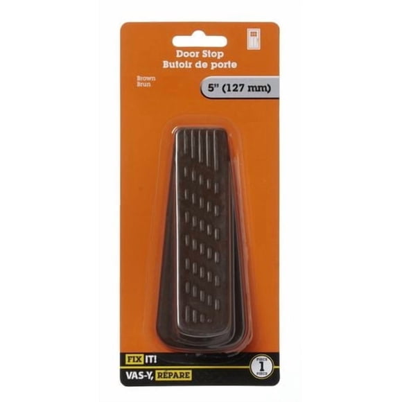 Butoir de porte brun 5 po, 1 pièce