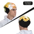 thumbnail image 6 of Logiee Sunflower Gnomes 3 Print Unisex Knit Beanie for Men Women Winter Hat,Beanies Skull Caps, 6 of 7
