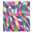 thumbnail image 6 of Yayeee Magnetic Dishwasher Cover for The Front Decoration Home Kitchen Machine Sticker Protector, Colorful Wavy Pattern, 6 of 6