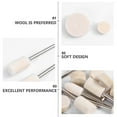 thumbnail image 3 of NICEXMAS Nicexmas Beige Felt Polishing Wheel Ideal for Metal Jewelry 129Pcs, 3 of 4