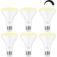 thumbnail image 1 of SHINESTAR Can Light Bulbs, Warm White 2700K, BR30 LED Recessed Lights for Ceiling, 65W Equivalent, Dimmable, 6-Pack, 1 of 9
