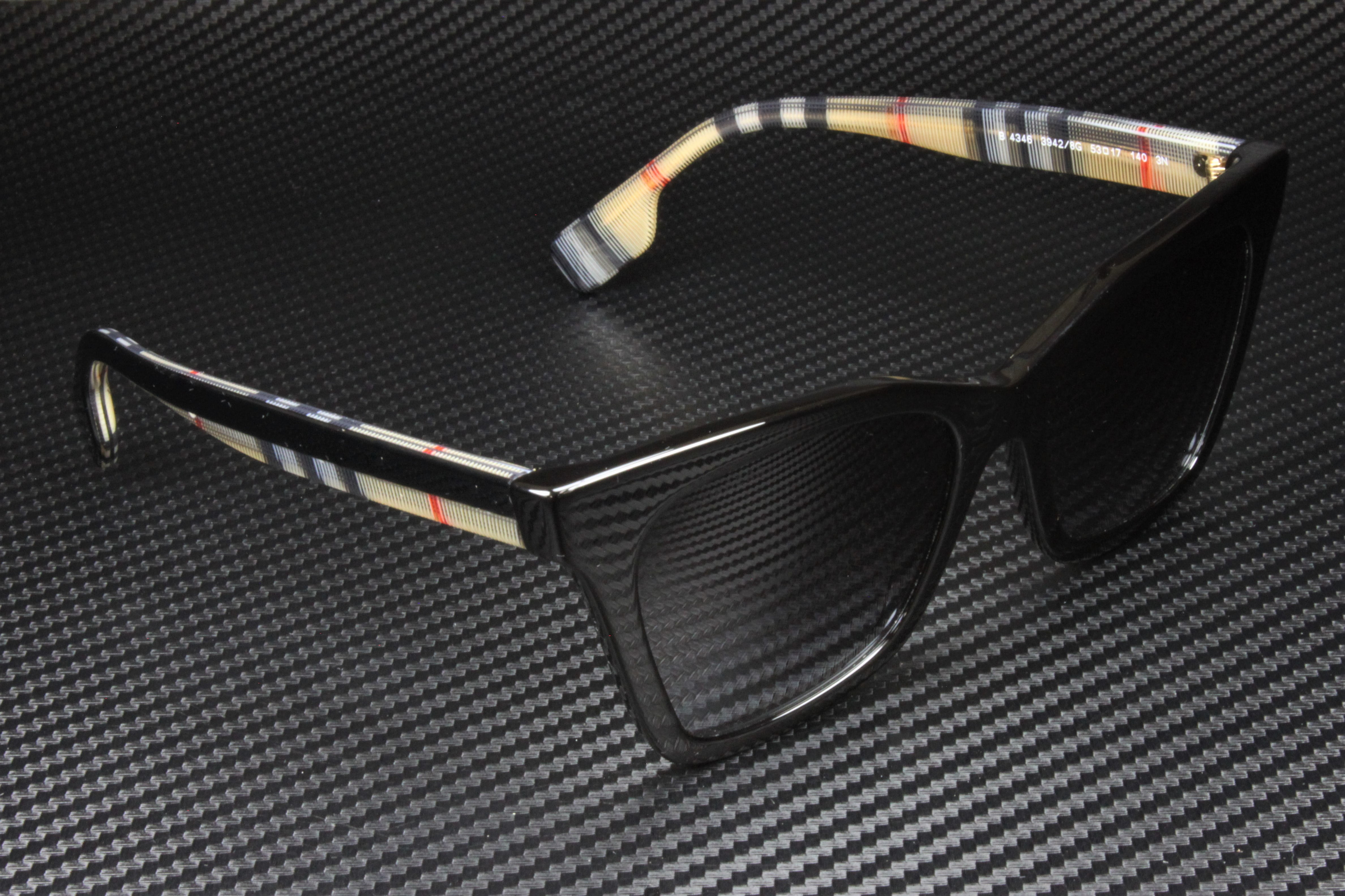 Burberry Grey Cat Eye Ladies Sunglasses BE4346 39428G 53