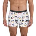 thumbnail image 4 of Wukai Cute Dog Print Men’s Underwear Breathable Boxer Briefs,&nbsp;Moisture Wicking & Breathable-, 4 of 7