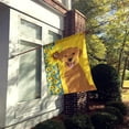thumbnail image 2 of Summer Sunflowers Red Fox Labrador Retriever Flag Canvas House Size, 2 of 5