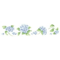 Small Hydrangea Wall Stencil SKU #2077 by Designer Stencils