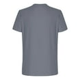 thumbnail image 5 of Men's Graphic T-Shirts, Short Sleeve Casual Shirts with Print, Round Neck Blended Fabric Top for Daily Wear, 5 of 5