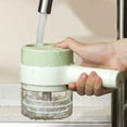 thumbnail image 3 of Picadora enjuagable de la herramienta de cocina del procesador de alimentos eléctrico inalámbrico portátil, 3 of 5