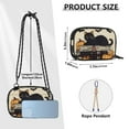 thumbnail image 4 of FORMRS Mini Crossbody Bag for Women Adjustable Rope Shoulder Casual Phone Purse, Halloween Cat, 4 of 7