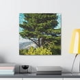 thumbnail image 4 of Cedar Tree Pointillism - Canvas, 4 of 10