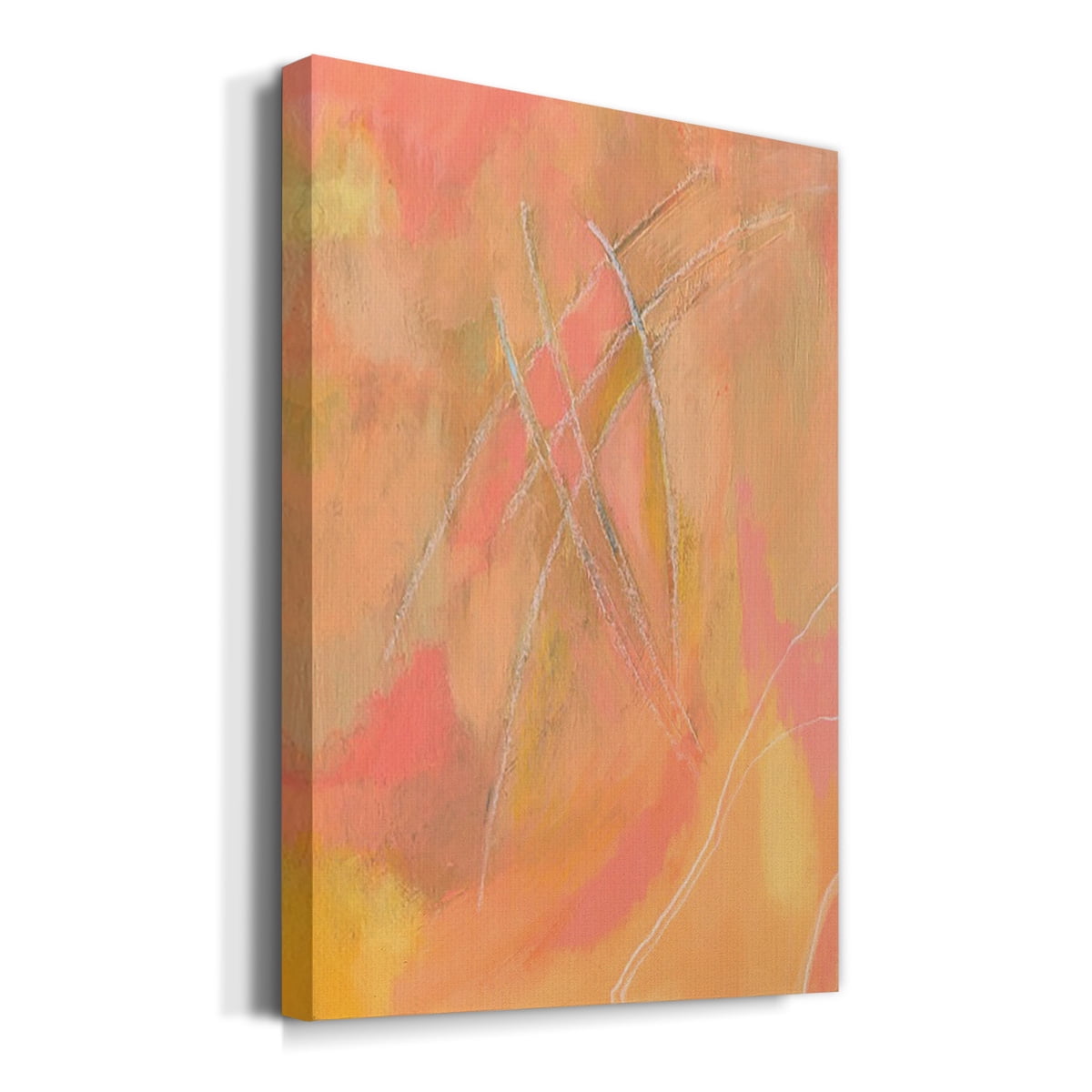 Peach Bliss IV Premium Gallery Wrapped Canvas - Ready to Hang