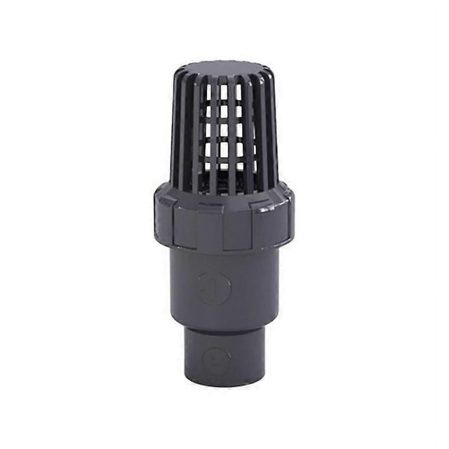 Válvula de pie, válvula antirretorno con bola de succión, filtro antirretorno de 32 mm, válvula antirretorno para bomba de piscina de PVC (diámetro interior de 32 mm)