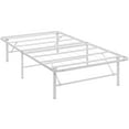 thumbnail image 5 of Modway Horizon Stainless Steel Twin Metal Bed Frame in White, 5 of 8