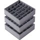 thumbnail image 1 of 3 Pack Sock Underwear Organizer Dividers, 64 Cell Drawer Organizers Fabric Foldable Cabinet Closet Organizers and Storage Boxes for Storing Socks, Und, 1 of 4