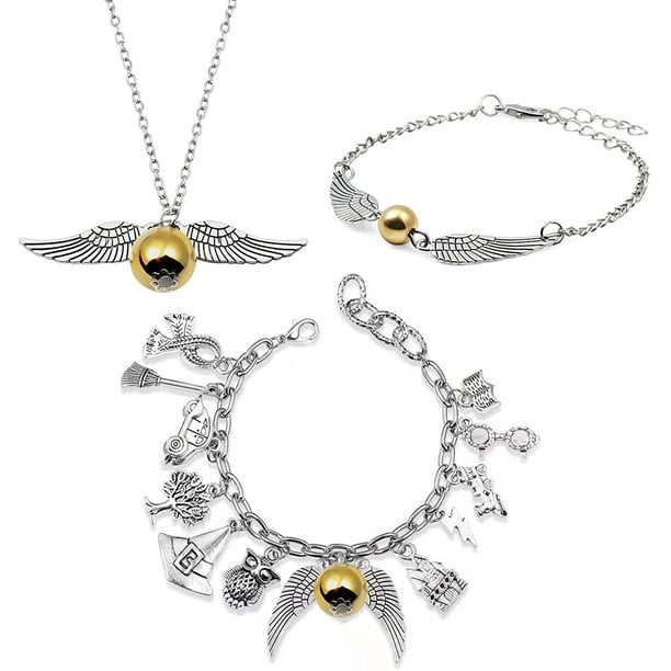 Charm Bracelets Harry Potter Themed, 8" Friendship Bracelets Two, and A