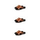 thumbnail image 4 of Qarigey Pantuflas Cuero Hombre Zapatos Casuales Sandalias Antideslizantes Paseo Playa Type1 NO1, 4 of 6