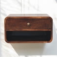 thumbnail image 5 of Artisan Furniture Solid Curved California Walnut Bedside, 5 of 8