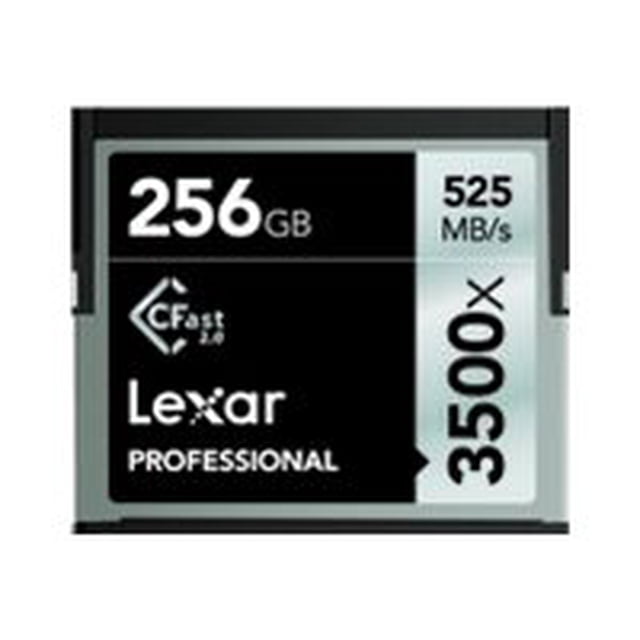 Lexar Professional - Flash memory card - 256 GB - 3500x - CFast 2.0