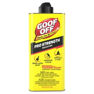 3PC Goof Off Pro Strength Liquid Adhesive Remover 6 oz