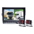 thumbnail image 1 of 7 Inch IPS Screen Truck Bus Vehicle DVR Recorder Monitor With 2 Channels Front Rear View AHD IR Car Camera ,Clear Night Vision, 1 of 7
