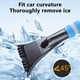 thumbnail image 5 of Cepillo de Nieve para Coche Dos en Uno Cepillo de Limpiaparabrisas de Nieve Y Hielo para Automóviles, Suv Y Camiones Cepillo de Espuma Extraíble Antideslizante de Pvc para Parabrisas de Automóviles, 5 of 7