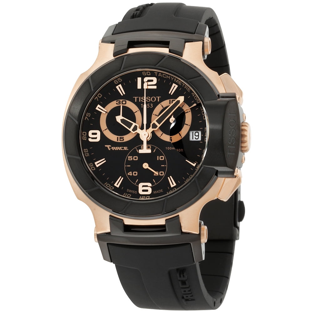 Tissot - Tissot T-Race Rose Gold Chronograph Mens Watch T0484172705706 - Walmart.com - Walmart.com