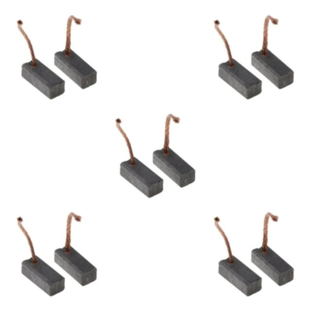 Decodeary Brosses en Carbone Durables pour Moteurs Large Gamme d'Application Faite avec 5Set
