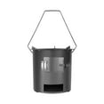 thumbnail image 3 of jinwen Fourneau à Bois Compact Robuste pour la Pêche Barbecue Diamètre Intérieur 25cm, 3 of 9
