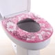 thumbnail image 3 of Estera del asiento del inodoro con estera del inodoro suave y cálida engrosada con cremallera, 3 of 5