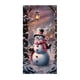 thumbnail image 2 of 180x90cmChristmas High-end Santa Claus Snowman Reindeer Polyester Material Decoration Door Curtain Hanging Decoration, 2 of 5