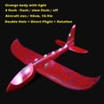 thumbnail image 2 of POINTERTECK Modèle d'Avion à Planeur Lumineux LED Jouet Manuel Planeur en Mousse avec Double Modes de Vol Cadeau pour Enfants, 2 of 6