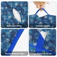 thumbnail image 6 of Blue Christmas Snowflake Pattern Toddler Nap Mats for Kids Preschool,50"x20" Sleeping Mat Bag or Kids,Toddler Sleeping Bag,Toddler Nap Mat or Daycare, 6 of 6