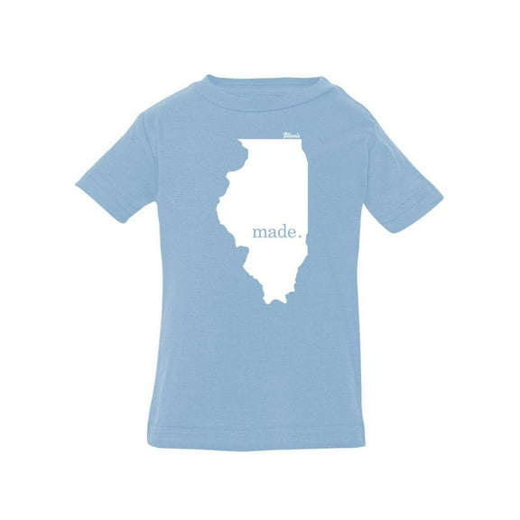 Made In Illinois T-Shirt Infant -Smartprints Designs,  18 Months