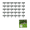 Gray A5, variant on Garden Edging No Digging, 30Pcs Plastic Landscape Edging Border, Cobbled Stone Effect Garden Fence Border for Lawn Flower Bed Yard