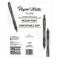 thumbnail image 6 of Paper Mate Ballpoint Pen, Profile Retractable Pen, Medium Point (1.0mm), Black, 8 Count, 6 of 6