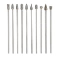 thumbnail image 3 of Double Cut Die Grinder Bits,10 Pcs Double Cut Rotary Burr Set Carbide Burrs Set Convenient Use, 3 of 5