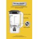 thumbnail image 3 of Hamilton Beach Commercial 908®R - Contenedor de policarbonato de 1.25 litros, compatible con licuado, 3 of 5