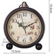 thumbnail image 5 of Vintage Style Alarm Clock Silent Antique Retro Table Clock Decorative Quiet Non-ticking Clock Classic Retro Clock Desk Alarm Clock(without Battery), 5 of 5