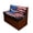 American Flag, variant on XYZCANDO Black Leopard Print Pattern RV Dinette Cushion Covers Breathable RV Sofa Seat Covers, Stretch, Suitable for Camper Car Bench, Fit for Travel Trailer Couch